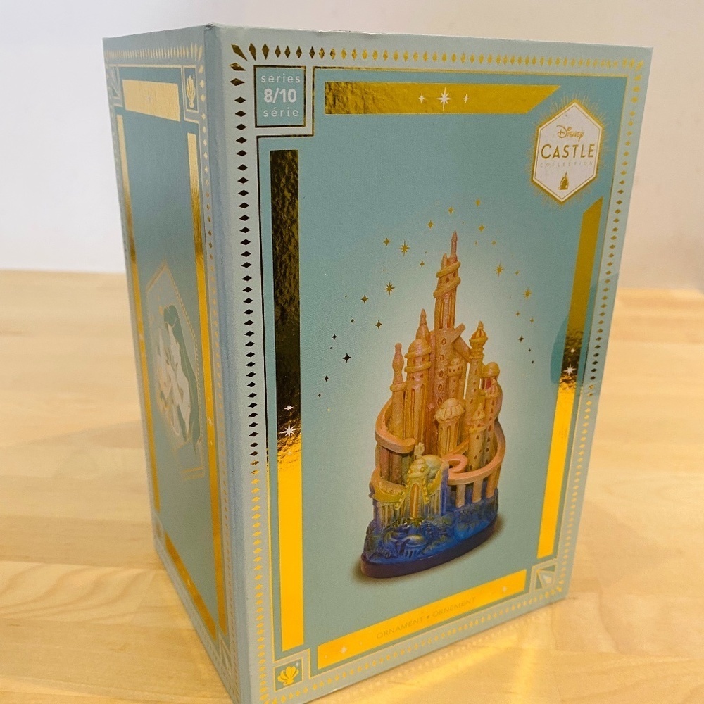 Disney Store Castle Collection Ornament - The Little Mermaid, Ariel's Ca…